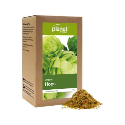 Planet Organic Organic Herbal Tea Hops Loose Leaf 40g